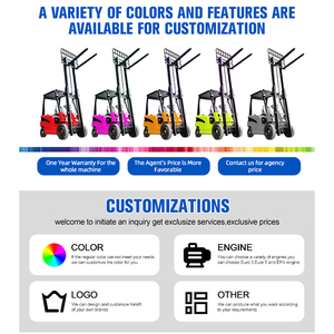 Kho tự tải xách tay mini 5M 6m nâng chiều cao <span class=keywords><strong>5t</strong></span> Pin 4 bánh xe <span class=keywords><strong>5t</strong></span> xe nâng điện - Product Image 5