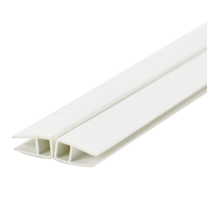 Profilé en PVC coextrudé pour présentoir de panneaux de verre, marque <span class=keywords><strong>Gesu</strong></span>, modèle GS-016, certifié ISO, découpe experte - Product Image 3