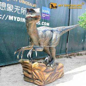 MYDINO Parque Temático Jurásico dinosaurio aniamtronic Velociraptor en venta - Product Image 6