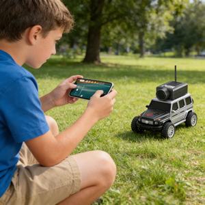 WGNRC 6406 Camion <span class=keywords><strong>RC</strong></span> Fuoristrada in Scala 1/64, Auto <span class=keywords><strong>RC</strong></span> <span class=keywords><strong>Drift</strong></span> Controllabile tramite APP con Trasmissione WiFi FPV e Telecamera HD, Mini Auto <span class=keywords><strong>RC</strong></span> <span class=keywords><strong>Drift</strong></span> da Scrivania - Product Image 4