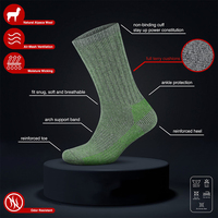 Chaussettes de randonnée en laine d'alpaga pour garder au chaud