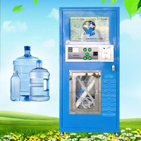 Distributeur d'eau commercial en libre-service, station de remplissage de bouteilles de 5 gallons, distributeur d'eau potable purifiée par osmose inverse pour l'extérieur