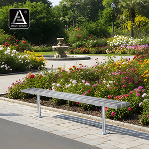 Bancos largos modernos <span class=keywords><strong>para</strong></span> parque al aire libre, asiento <span class=keywords><strong>para</strong></span> silla, Banco de jardín, <span class=keywords><strong>Patio</strong></span>, Banco de aluminio fundido, asiento <span class=keywords><strong>para</strong></span> <span class=keywords><strong>patio</strong></span>, parque, taller, Banco de jardín - Product Image 3