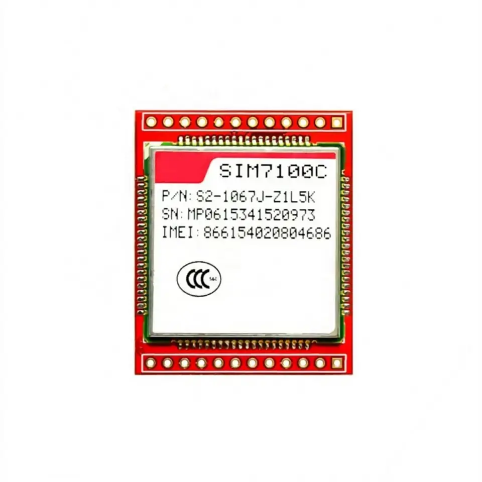 SIMCOM Mô-đun Không Dây 4G LTE Cat-3 Mô-đun GNSS WCDMA Nhiều Băng Tần SIM7100 Các Ứng Dụng IoT SIM7100A SIM7102E SIM7100C