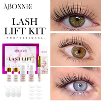 Kit de levantamiento de pestañas Abonnie, producto profesional, juego de pegamento, permanente, bálsamo profesional para levantar pestañas, Kit de permanente con Perfume Sme