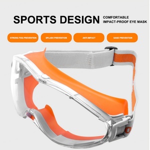 Gafas de Seguridad Antirrayaduras de Policarbonato con Lentes Transparentes, Gafas Protectoras para el Trabajo, Venta Directa de Fábrica, Personalizables al por Mayor - Product Image 2