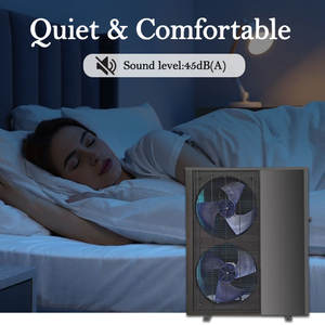 Chauffe-eau commercial à pompe à air avec onduleur, alimentation solaire et électrique, R290/R32, 8-18 kW, <span class=keywords><strong>chauffage</strong></span>/refroidissement pour usage extérieur - Product Image 3