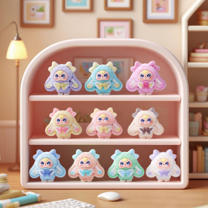 Babythree Winter Cartoon Mini Charms Blind Box - Kawaii bureau ornament & accessoire speelgoed - Product Image 2