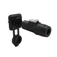 IP65 Outdoor Powercon 3-Polig 250V 20A Dreifach-Kern Drehverriegelungs-Stecker für LED-Anwendungen