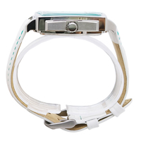 Reloj automático de esqueleto deportivo personalizado para hombre, correa de cuero genuino, parte posterior de caja transparente, resistente al agua de lujo para hombre, Seiko personalizado