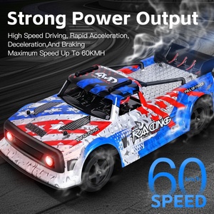 WLToys SJY-124020 Voiture RC Haute Vitesse 60KM/H Brushless 4x4 Télécommandée pour Drift, Suspension Intégrale à l'Échelle 1:12, Compétition - Product Image 2