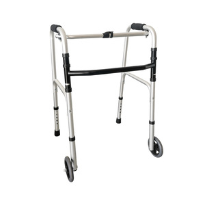 Shunkangtai Aluminum Alloy <b>Walker</b> Adjustable Foldable With Wheels For <b>Elderly</b> Mobility Aid - Product Image 1