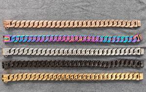 Collar de Cadena Resistente para Perros Grandes, 32 mm de Ancho, Acero Inoxidable Resistente a Mordeduras, Cadenas para Perros Grandes, Entrenamiento y Paseo - Product Image 6