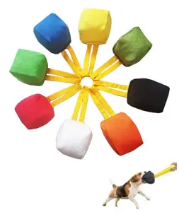 कुत्ता प्रशिक्षण गेंद खिलौना बड़े कुत्तों के लिए काटने Tugs पालतू चबाने गेंद खिलौने K9 चपलता उपकरण