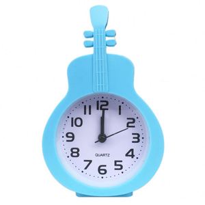 Hot Selling Korean Style Creative Guitar Shaped Children Student Alarm Clock - Product Image 4