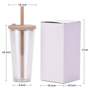 Gobelet à bulles <span class=keywords><strong>Smiley</strong></span> avec paille - Product Image 4