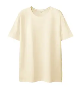 पुरुषों के कपड़े कैज़ुअल टी-शर्ट 100% कॉटन अनुकूलन योग्य लोगो ओ-नेक स्टाइल टी शर्ट
