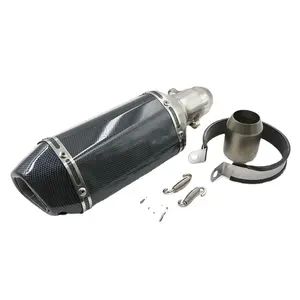雅马哈R1 R3 R6排气消音器管通用汽车消声器YZF-R1碳排气摩托车排气系统