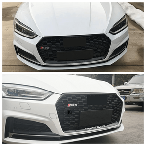 Griglia Frontale a Nido d'Ape Stile RS5 per <span class=keywords><strong>Audi</strong></span> <span class=keywords><strong>A5</strong></span> 2017-2020, Accessori di Modifica Auto, Nuova Griglia Frontale all'Ingrosso per <span class=keywords><strong>Audi</strong></span> - Product Image 4