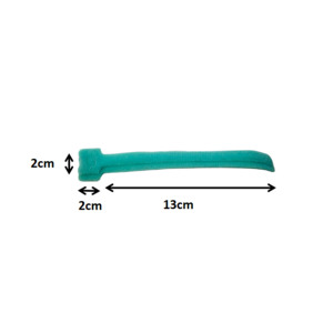 Nylon Stretch Haak En Lus Kabelbinders Zachte Flexibele Herbruikbare Velcroes Kabelbinders - Product Image 3