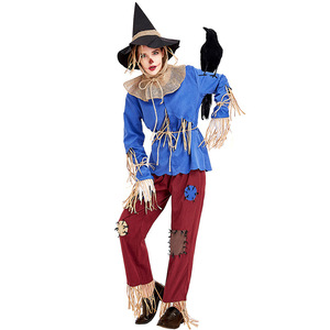 Idee per Costumi Sexy <span class=keywords><strong>da</strong></span> Pirata per Donna, Costume <span class=keywords><strong>da</strong></span> Spaventapasseri per Halloween - Product Image 3