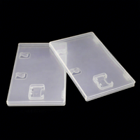 1PC pour NS Switch Boîte de rangement pour cartes de jeu en plastique dur Boîte de protection transparente pour NS Switch