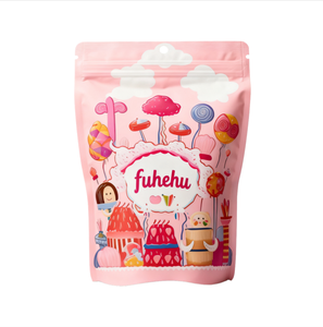 Pochette debout en papier aluminium étanche à l'humidité imprimée sur mesure pour collations bonbons noix fruits secs sushi aliments pour animaux de compagnie avec fermeture à glissière - Product Image 1