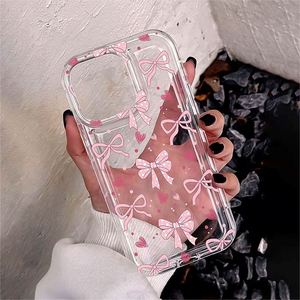 Funda Protectora para Teléfono con Diseño de Lazo Bohemio para iPhone 16 15 14 13 12 Mini 11 Pro Max XR XS 7 8 Plus, TPU Suave, Anti-Caídas, Transparente - Product Image 3