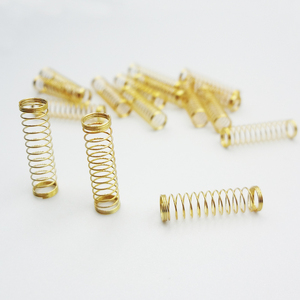 สปริงสแตนเลสชุบทอง24K สำหรับคีย์บอร์ด DIY,สปริงแบบกำหนดเองสำหรับการเปลี่ยนสวิตช์ <span class=keywords><strong>MX</strong></span> - Product Image 4