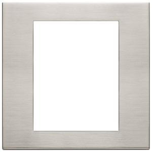 Brushed Nickel Wall <b>Plate</b> 18.5 Cm Length 2.2 Cm Height For <b>Switches</b> - Product Image 1