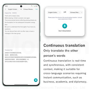 Écouteurs intelligents de traduction AI YYK-Q16-H3, écouteurs sportifs à crochet d'oreille, traduction en face-à-face et traduction d'appels audio/vidéo - Product Image 2