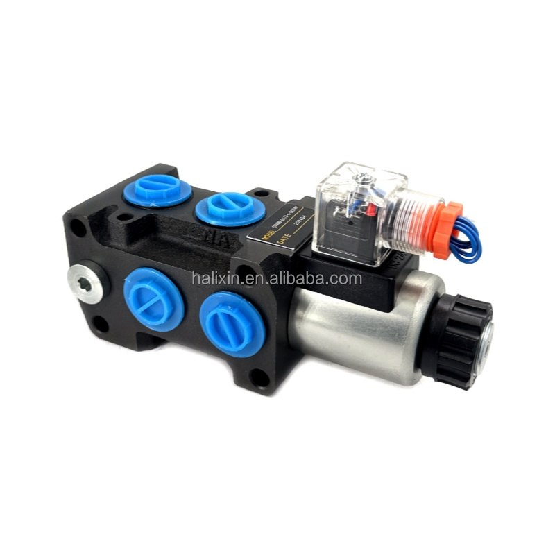 Valvola Plunger Valvola Manuale Doppia Azione Monoblocco Per Spaccalegna O Sistemi Idraulici Multivar 2000
