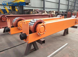 Accessoires de pont roulant à poutre simple de 10 tonnes, 15 tonnes, 20 tonnes, chariot de fin de pont roulant avec roue et moteur - Product Image 5