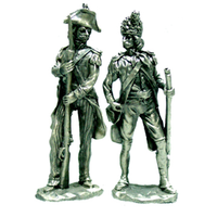 Statue de Chevalier Templier en Alliage de Zinc, Épée à Deux Lames, Figurine de Style Royal, 8 cm, Moulage par Injection Électrolytique, Film TV