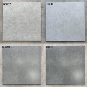 Ubin Lantai Antik Gaya Industri Minimalis Wabi-sabi, 600*600 Abu-abu Semen, Ubin Keramik Anti-selip Matte Guangdong - Product Image 3