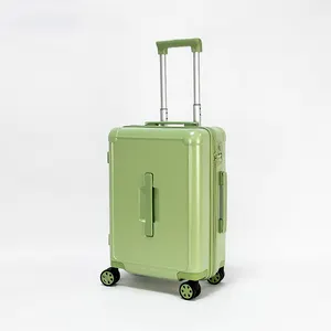 다양한 색상의 여행용 20 인치 PC 소재 여행 가방 패션 여행 가방