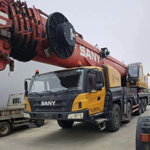 Grue sur camion Sany 160T bien entretenue, haute efficacité, capacité de levage stable, idéale pour les projets de construction lourde - Product Image 1