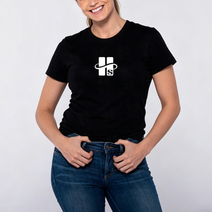 เสื้อยืดผู้หญิงคุณภาพสูง ทรงเข้ารูป สกรีนลายตามสั่ง คอกลม แขนสั้น ผ้าเจอร์ซีย์คอตตอน 100% ขายส่งจากจีน - Product Image 3