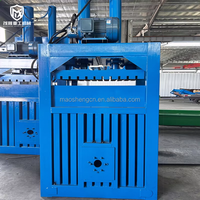 Presse à balles hydraulique pour déchets métalliques Presse à balles semi-automatique verticale-plastique-presse à balles pour canettes d'aluminium