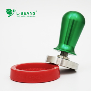 แผ่นรองซิลิโคน L-Beans สำหรับเครื่องชงกาแฟ อุปกรณ์เสริมแผ่นรองแทมป์ สีม่วง - Product Image 5