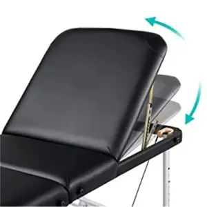 High Quality Black Portable Massage Bed With Carry Bag Spa Facial Lash Bed Tattoo Bed Chair