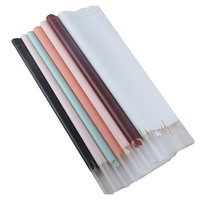 Nouveau design, papier d'emballage pour bouquet en papier glassine enduit de PE, imperméable, fournitures pour fleuristes, papier d'emballage, cadeau de mariage, bricolage, fête des mères