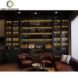 Humidor para Puros y Vinos, Madera de Cedro Español, Roble y Haya, con Sistema de Refrigeración, Mueble Vitrina para Exhibición - Product Image 3