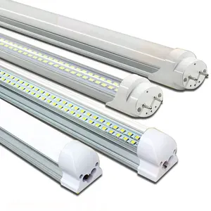 Hot sale 28w 3000k 4500k 6500k office supermarket school single double linear T8 tube led light