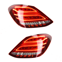 Pour Benz W205 2015-2018 C180L C200L C250L C260L C300L, feux arrière LED dynamiques séquentiels style facelift, plug and play
