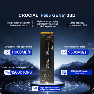 Crucial P505 1TB SSD PCIE 5.0 M.2 <b>Internal</b> Solid State <b>Drive</b> Up To 11000MB/s Read Speed For Desktop - Product Image 5