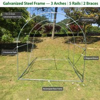 Serre tunnel 140 g/m² en maille PE bicolore, structure galvanisée, vente en gros, PVC en option, couleur personnalisée, pour culture hydroponique