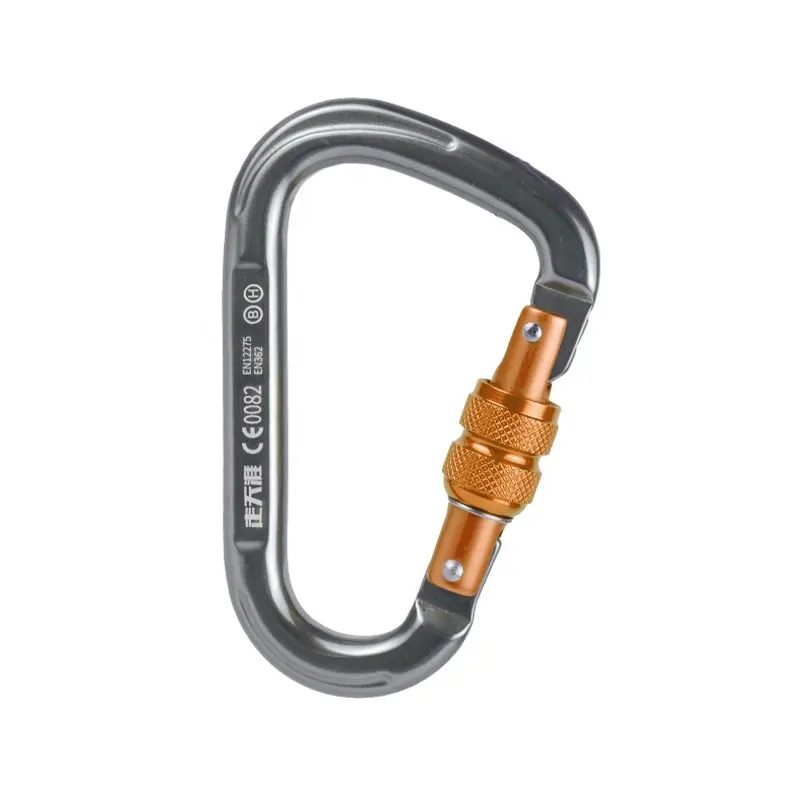 Pear Shaped Carabiner Aluminum 