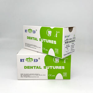 Sutura <span class=keywords><strong>dental</strong></span> seda e Nylon 3/0 seda sutura agulha seda trançado suturas cirúrgicas para odontologia - Product Image 3