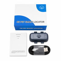 Rastreador GPS 4G LTE Impermeable con Beidou, GLONASS, Galileo, Bluetooth, Aplicación Android, LBS, Geo-Cerca, Monitoreo de Movimiento y Sueño, Collar